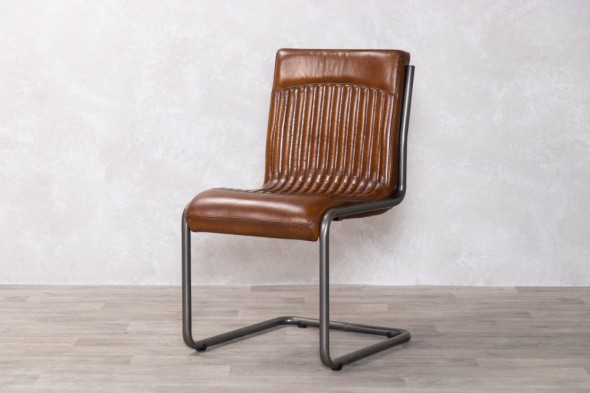 Newbury Leather Dining Room Chairs